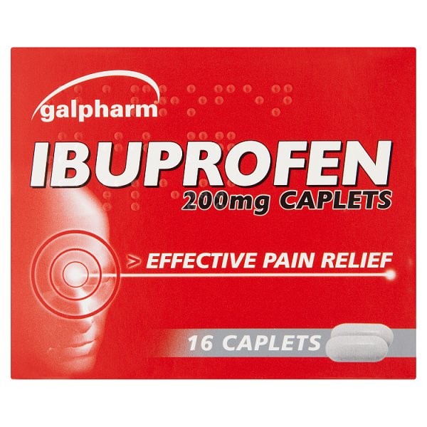 Ibuprofen 200mg Caplets
