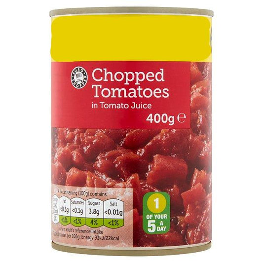 ES Chopped Tomatoes in Tomato Juice (400g)