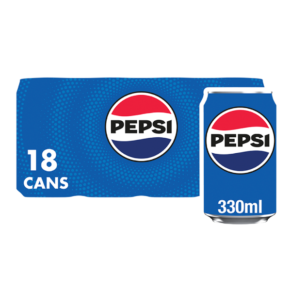 Pepsi 18pk Cans (330ml)