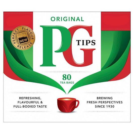 PG Tips 80 Original Tea Bags (232g)