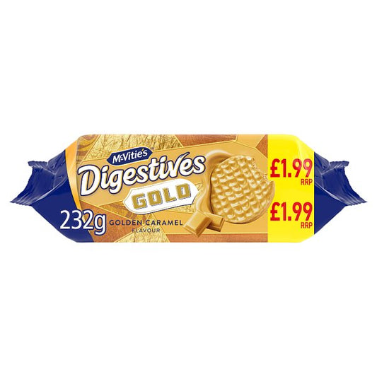 McVitie's Gold Digestive Biscuits (232g)