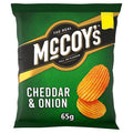 McCoy's Ridge Cut Cheddar & Onion (65g)