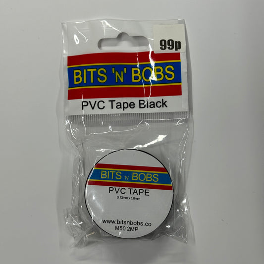 PVC Tape Black BitsNBobs