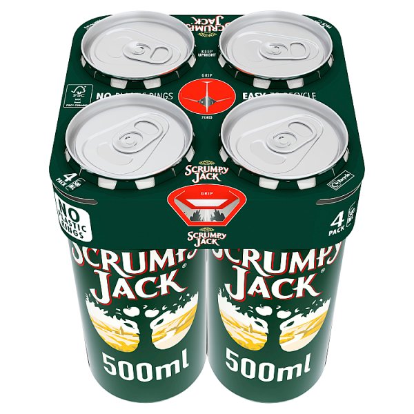 Scrumpy Jack British Cider 4pk Cans (500ml)