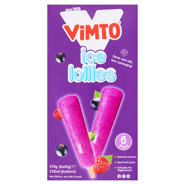 Vimto Ice Lollies 6pk (270g)