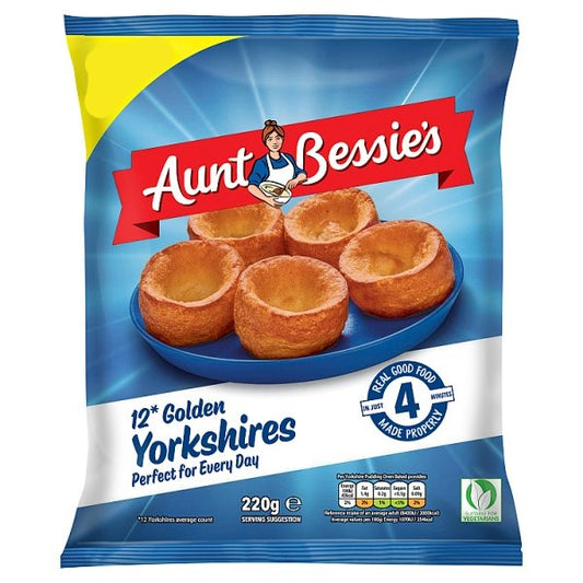 Aunt Bessie's 12 Golden Yorkshires (220g)