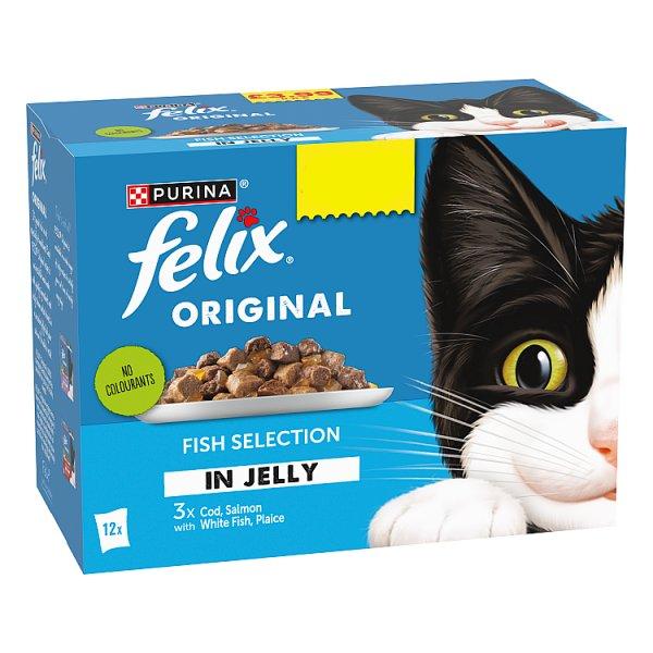 Felix Original Fish Selection in Jelly (1.02kg)