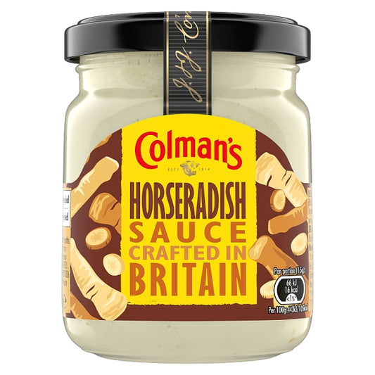 Colmans Horseradish Sauce Jar (136g)