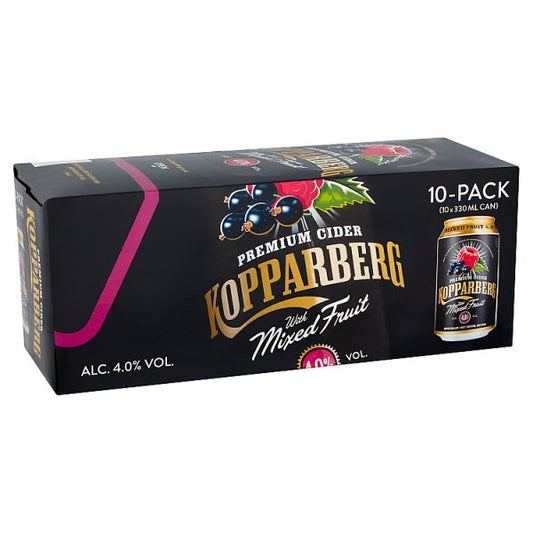 Kopparberg Mixed Fruit 10pk Cans (330ml)