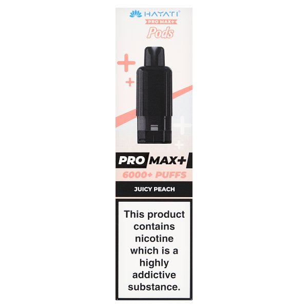 Hayati Pro Max 6k - Juicy Peach (Refill POD)