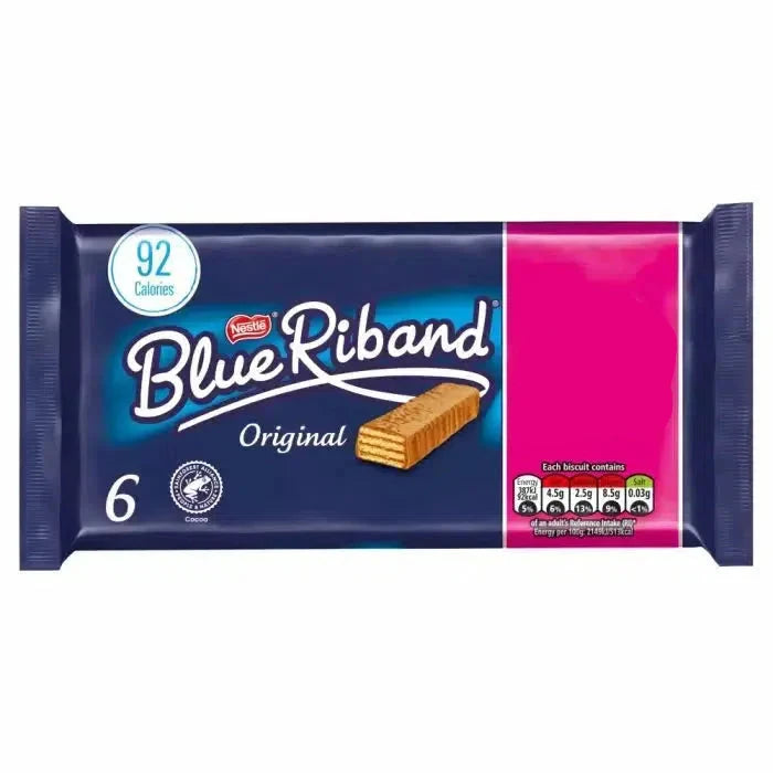 Blue Riband Milk Chocolate Wafer 6pk