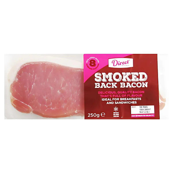 Smoked Back Bacon (250g)