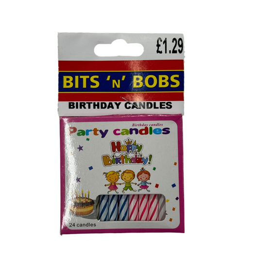 Birthday Candles (24) BitsNBobs