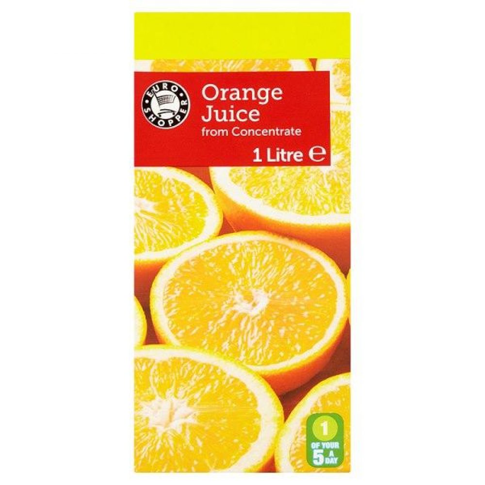 Euro Shopper Orange Juice (1L)