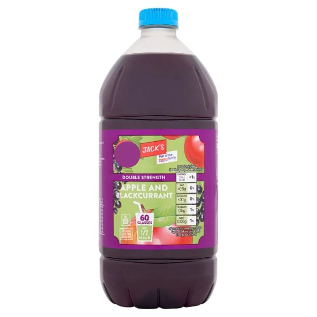 Jack's Apple and Blackcurrant Squash (1.5L)