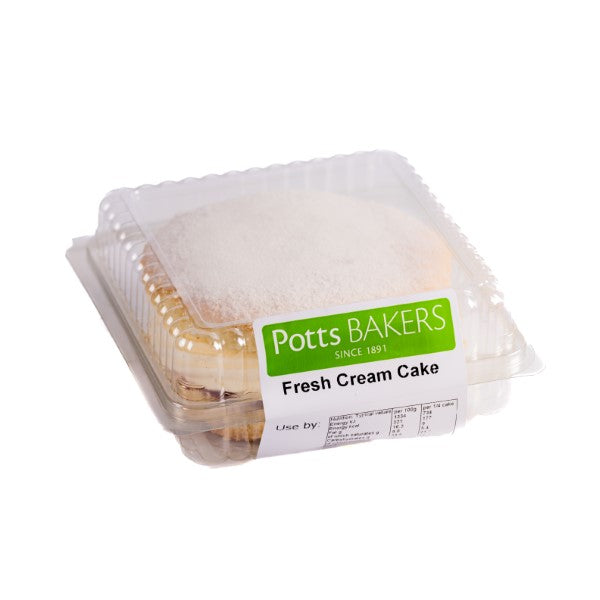 Fresh Small Plain Cream Cake (Potts)