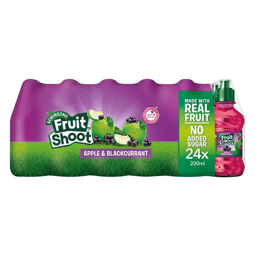 Robinsons Fruit Shoot Apple & Blackcurrant 24pk (200ml)