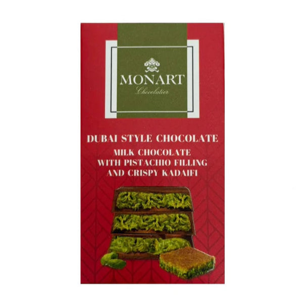 Monart Chocolatier Dubai Style Chocolate Bar (75g)