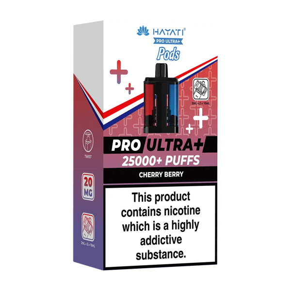 Hayati Pro Ultra+ 25k (Refill POD) Cherry Berry