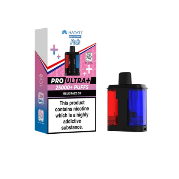 Hayati Pro Ultra+ Kit Blue Razz Gb 20mg