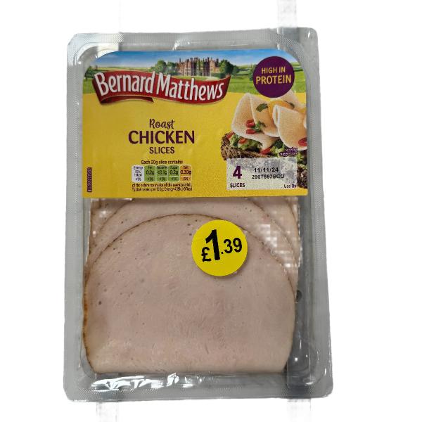 Bernard Mathews Chicken Slices (4)