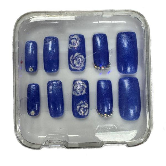 GK Beauty Nails Blue