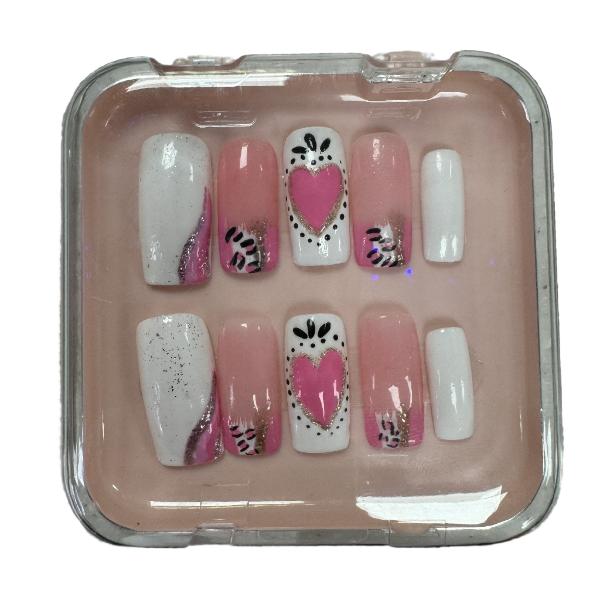 GK Beauty Nails (pink & white)