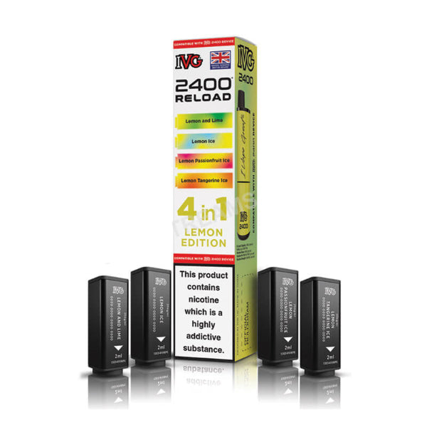 IVG 2400 Reload - Lemon Edition 4pk