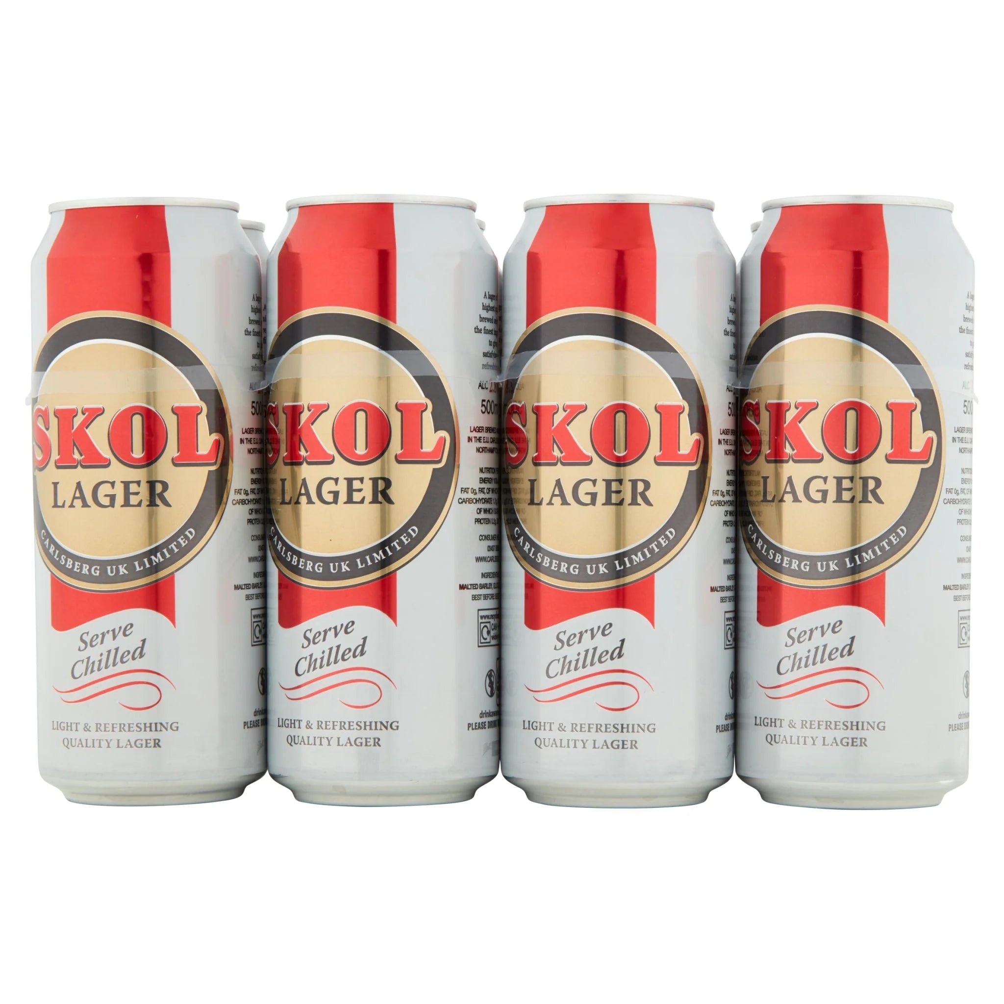 Skol Beer 24pk Cans (500ml)
