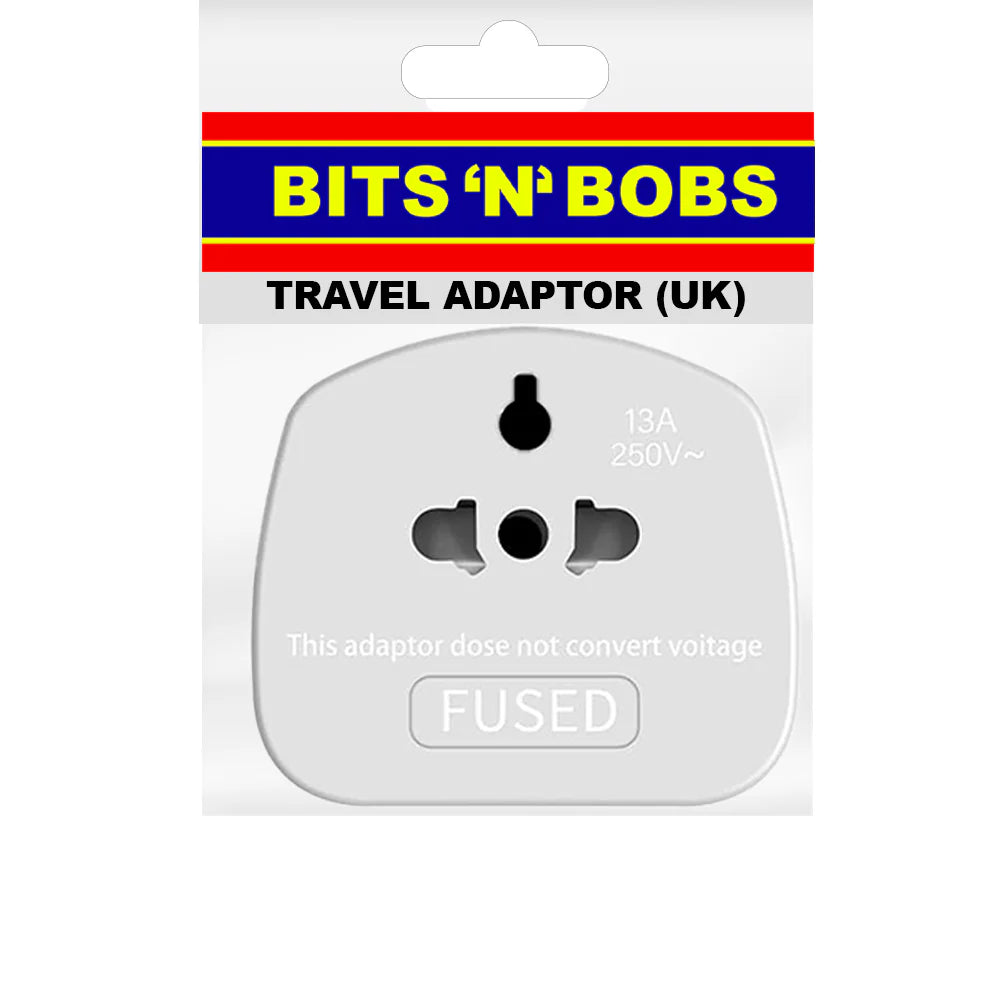 Travel Adaptor UK BitsNBobs