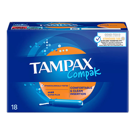 Tampax Compak Super Plus 18's