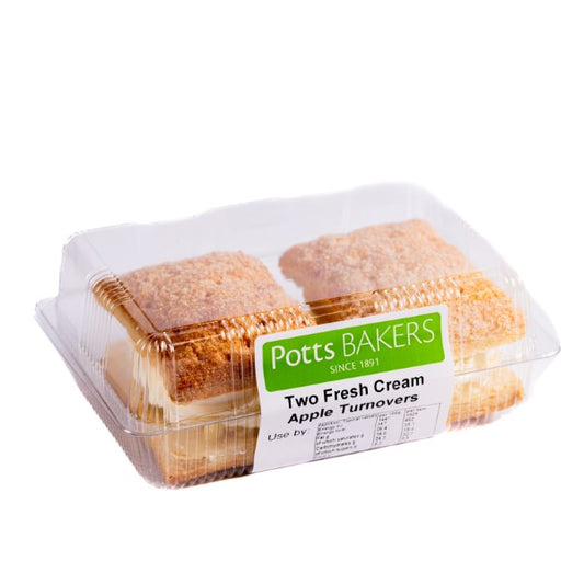 Fresh Apple Turnover 2pk (Potts)