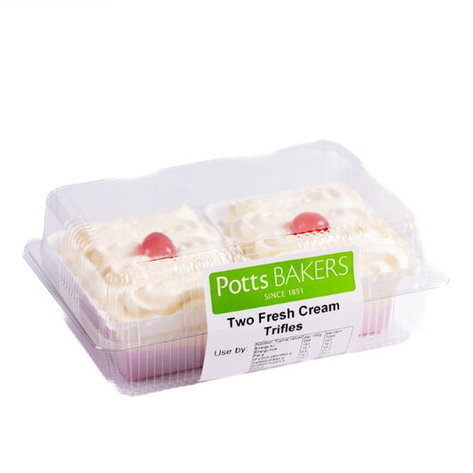 Fresh Cream Small Trifles 2pk (Potts)