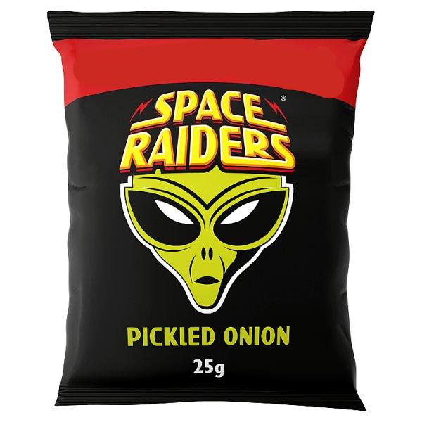 Space Raiders Pickled Onion Crisps (25g)