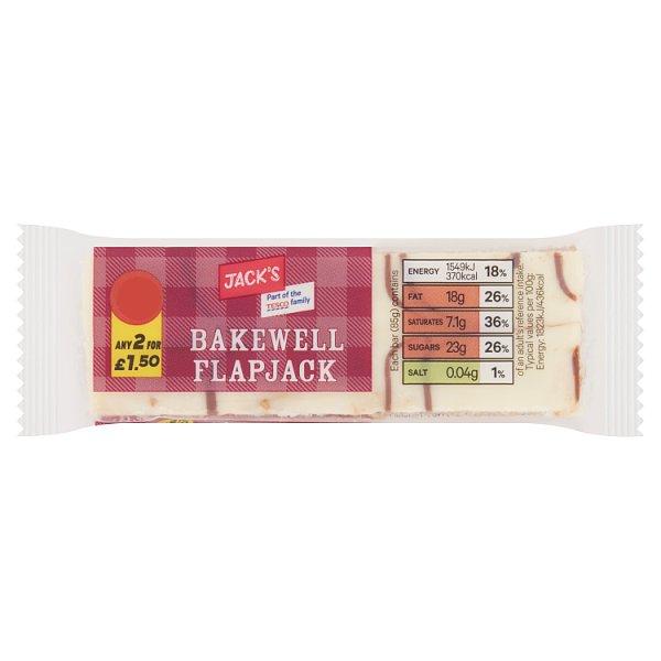 Jack's Bakewell Flapjack (85g)