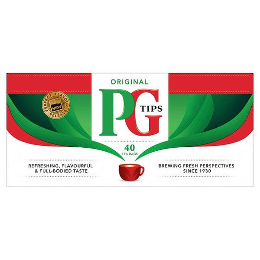 PG Tips 40 Original Tea Bags (116g)