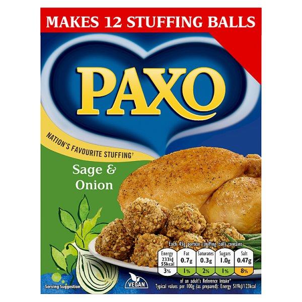 Paxo Sage & Onion Stuffing Mix (170g)