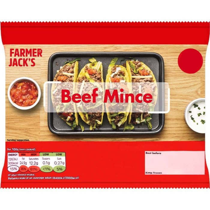 Farmer Jacks Beef Mince (400g)