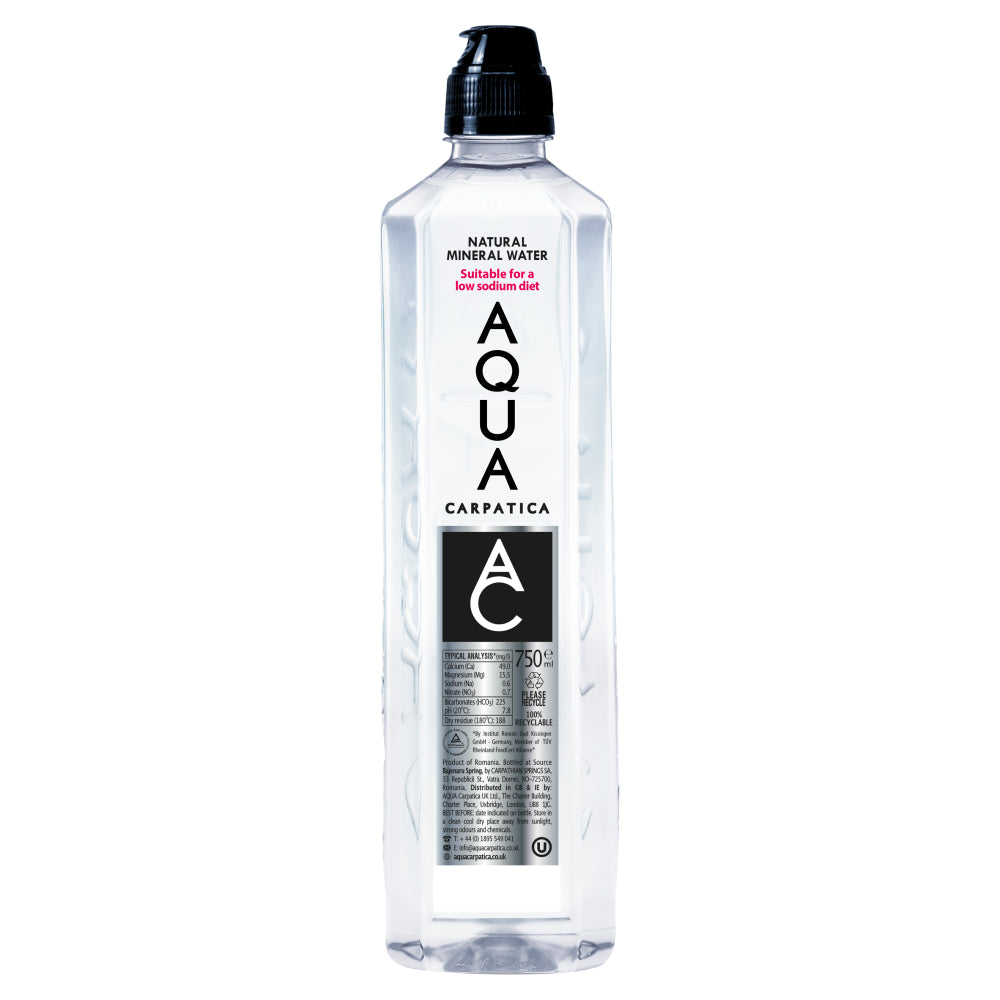 Aqua Mineral Water Sportscap (750ml)