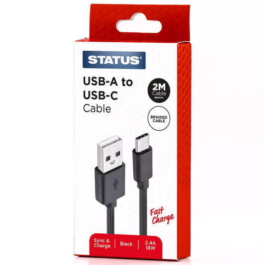 STATUS 2m USB Type-C Charging Cable