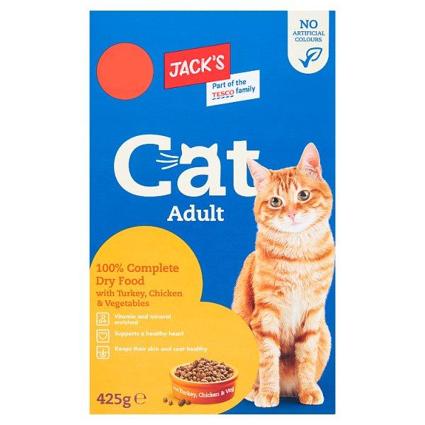 Jack's Cat with Turkey, Chicken & Veg (425g)