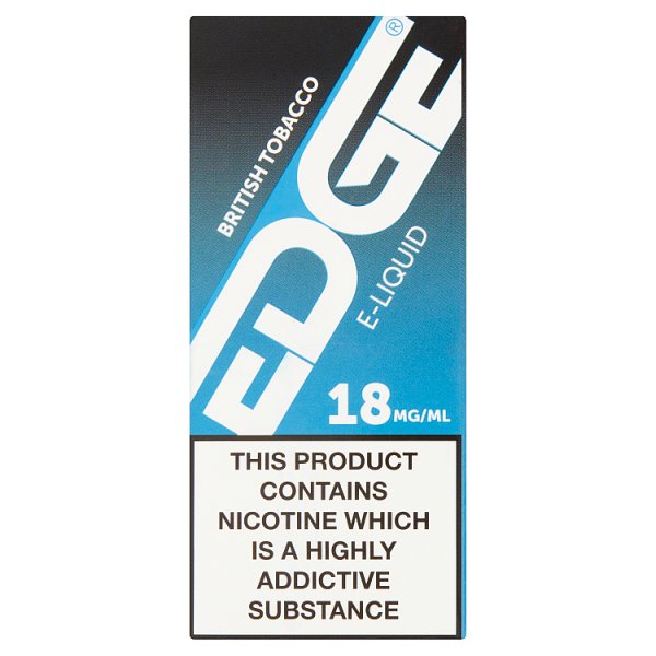 Edge British Tobacco E-Liquid (18mg/ml)