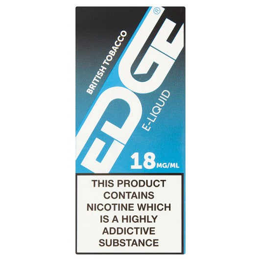 Edge British Tobacco E-Liquid (18mg/ml)