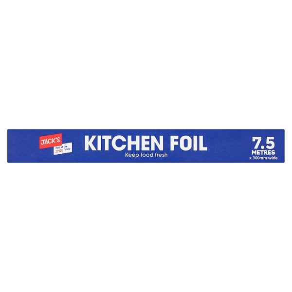 Jack's Kitchen Foil 7.5 Metres x 300mm Wide