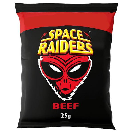 Space Raiders Beef Crisps (25g)