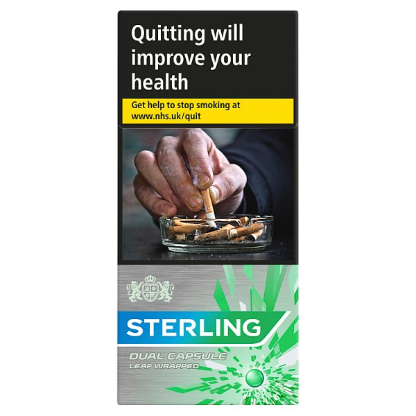 Sterling Dual Capsule Leaf Wrapped 10pk