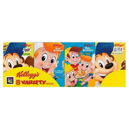 Kellogg's Variety Breakfast Cereal 8pk