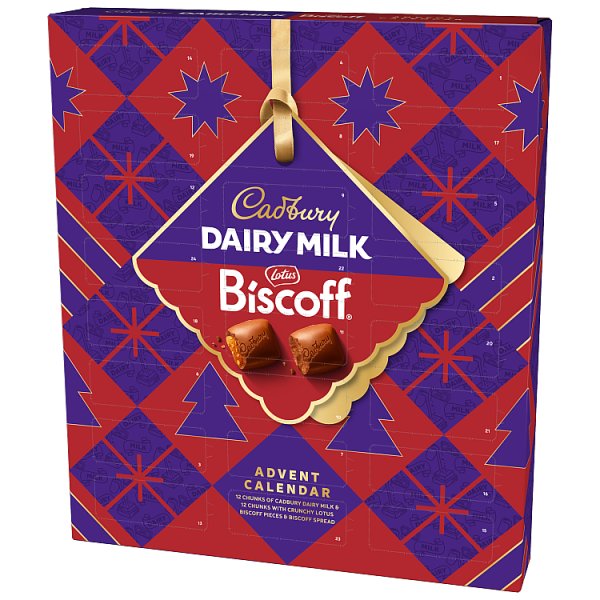 Dairy Milk Biscoff Advent Calendar (236g)