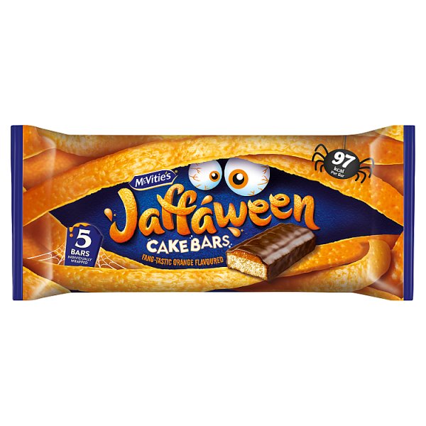 McVitie's Jaffaween Cake Bar (5pk)