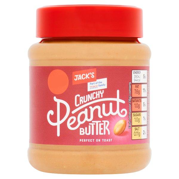 Jack's Crunchy Peanut Butter (340g)